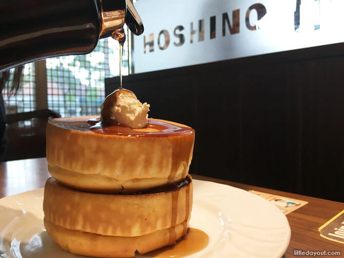 Pancakes at Hoshino Coffee