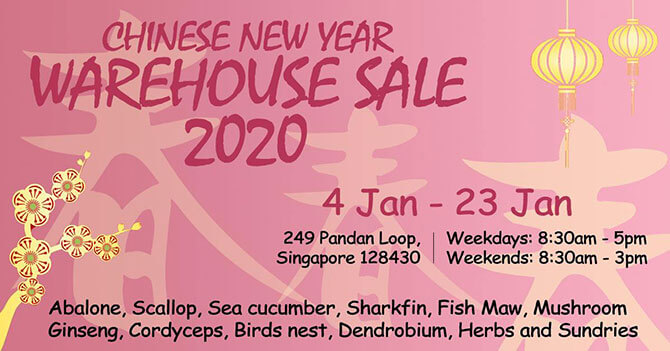 Wing Huat Long CNY Warehouse Sale
