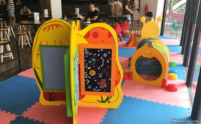 Indoor play area at Fusion Spoon