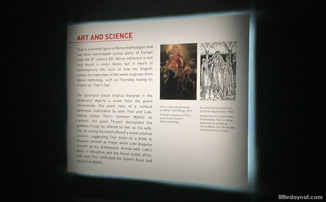 Marvel Exhibition in Singapore - Marvel Studios: Ten Years of Heroes at the ArtScience Museum 9 Information panel