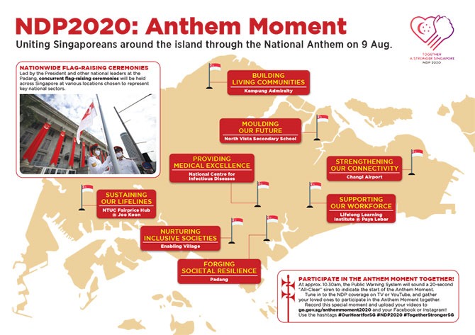 "All Clear" Siren To Sound 9 August for Anthem And Pledge Moment