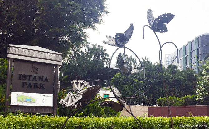 Istana Park: Gateway to the Civic District Istana Park