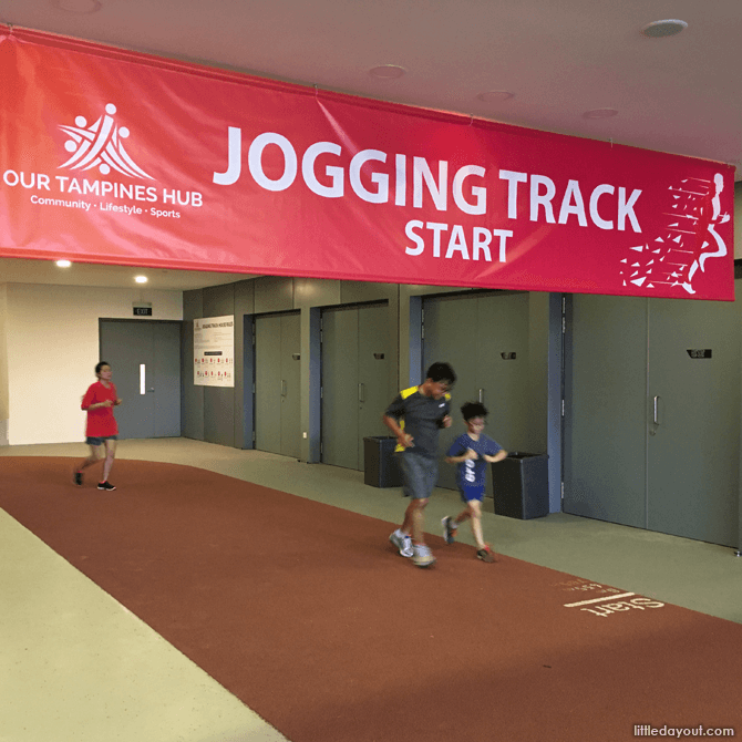 Jogging Track at Our Tampines Hub