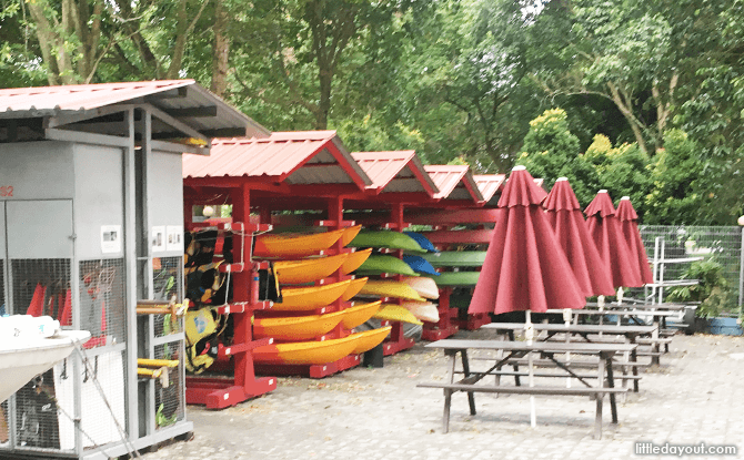 Kayaking at Bedok Reservoir