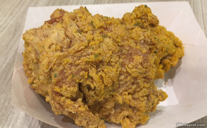 Salted Egg KFC Goldspice Chicken