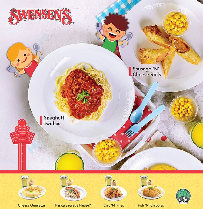 Kids Eat Free at Swensen's T3 in December 2020