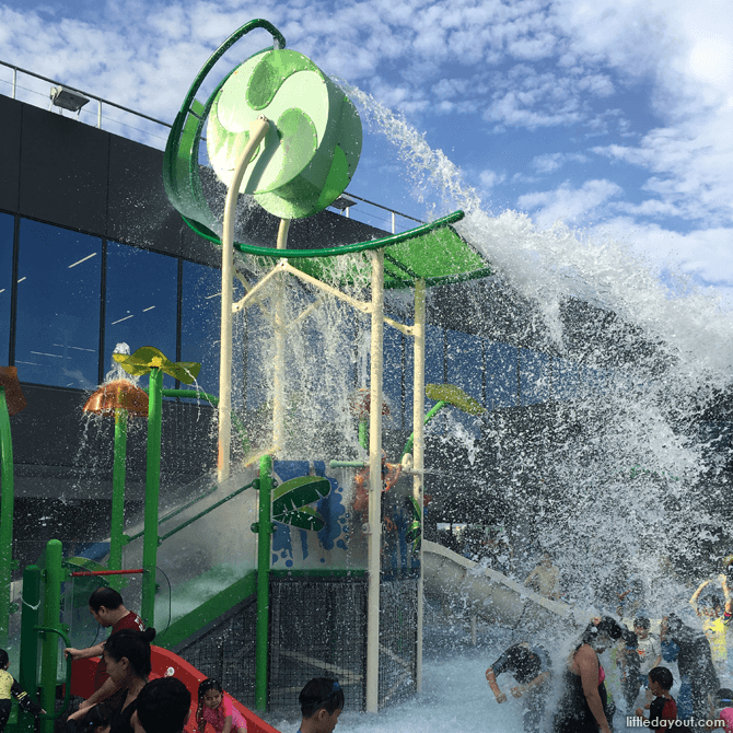 Water Play Area at Our Tampines Hub