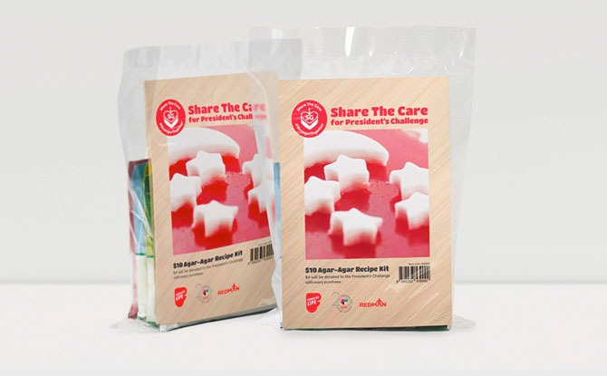 Special Agar-agar Kits and “Red and White” National Day Desserts