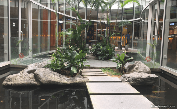 Koi Pond at Changi City Point