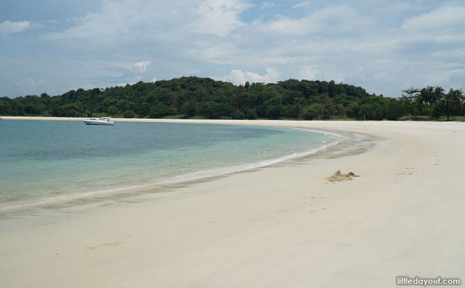 Lazarus Island Beach