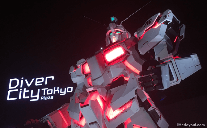 Life-sized Gundam Statue Tokyo