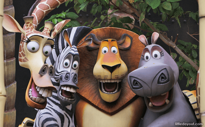 Madagascar: A Crate Adventure - Universal Studios Singapore Rides