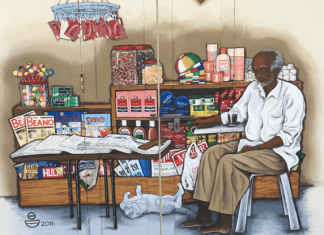 Heritage Murals at 51 Waterloo Street: Art Corridor of Stories Heritage Murals at 51 Waterloo Street