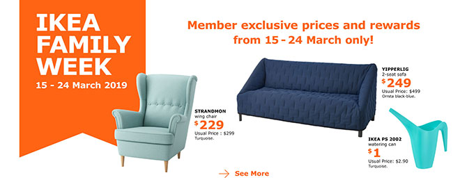 IKEA Family Week Promotions