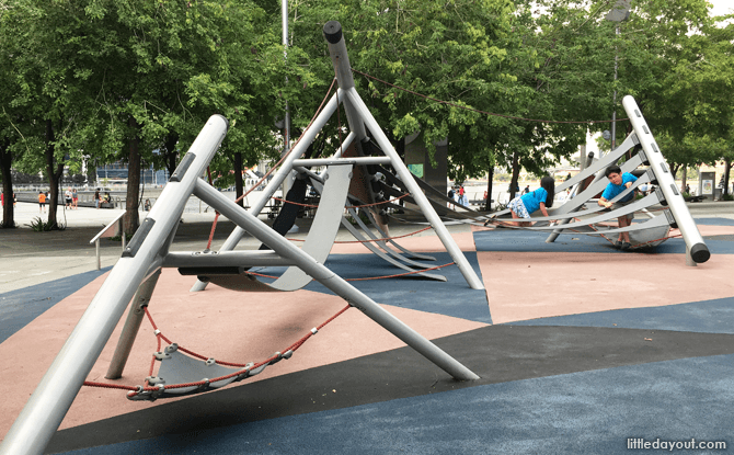Marina Bay Playground Climbing Structure