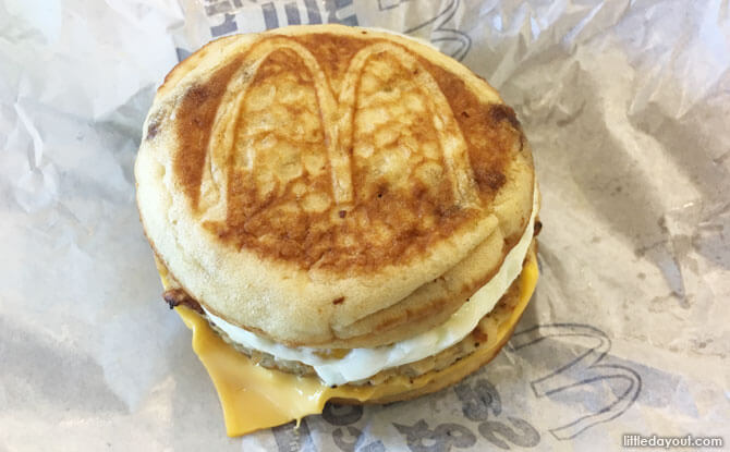 Sausage McGriddles, McDonald's Singapore