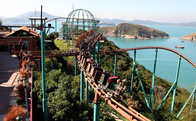 Mine Train, Ocean Park Hong Kong