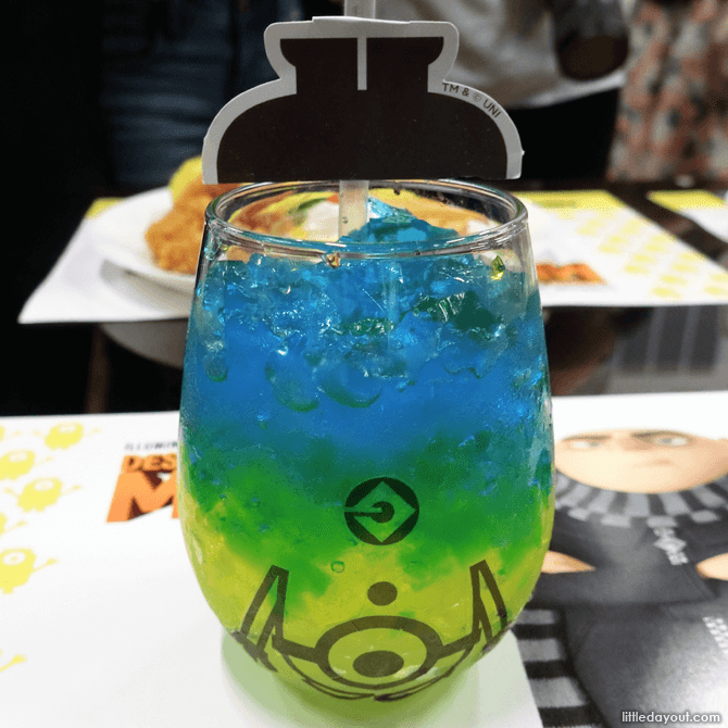 Upside-down Minions Drink