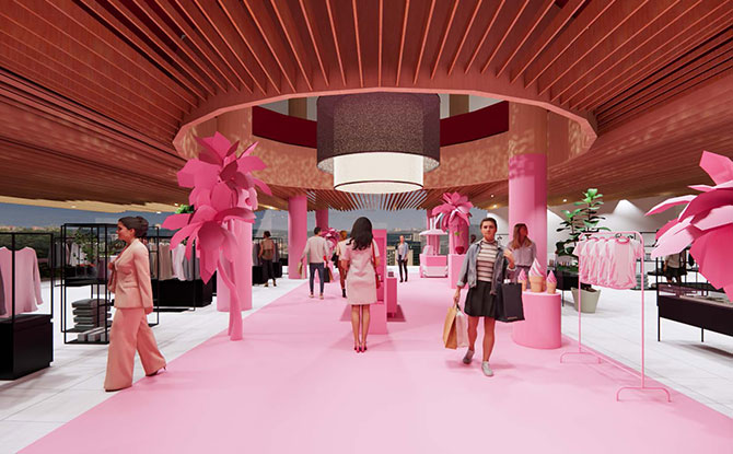 Museum of Ice Cream retail showcase