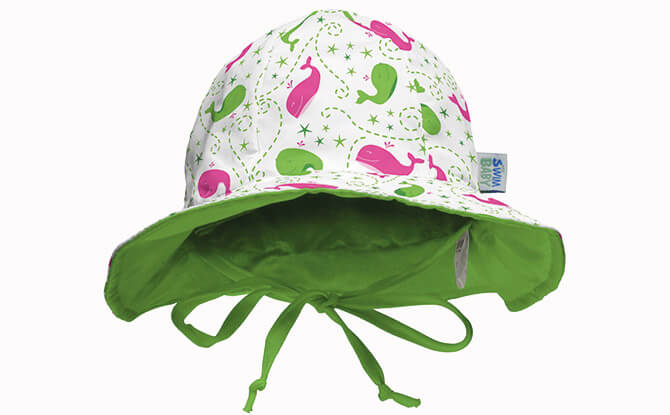 My Swim Baby Swim Hat - Wlma the whale