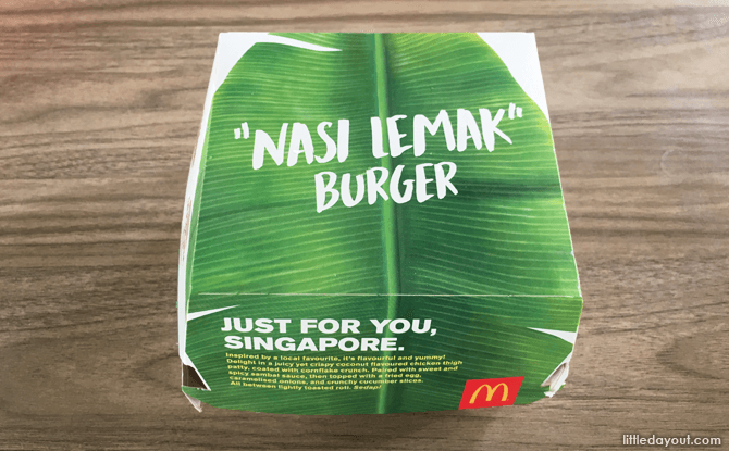 McDonald’s Nasi Lemak Burger