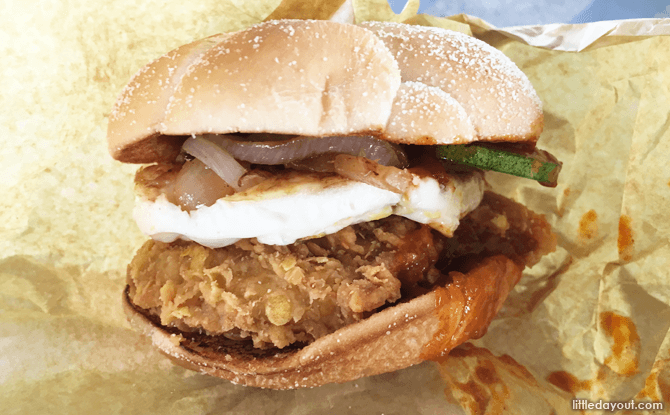 McDonald's Singapore's Nasi Lemak Burger