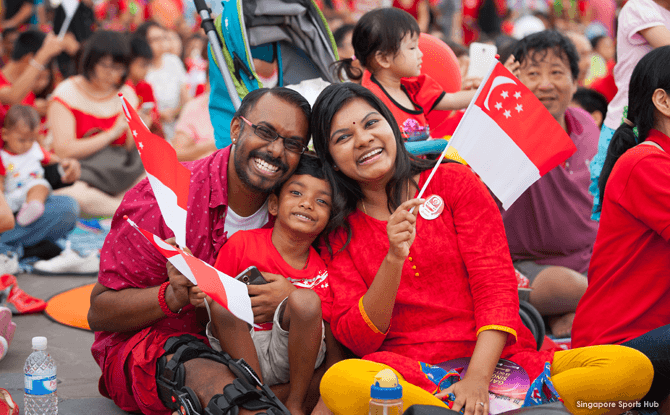 5 Places with Live Screenings of the National Day Parade 2017 Sports Hub National Day Fiesta