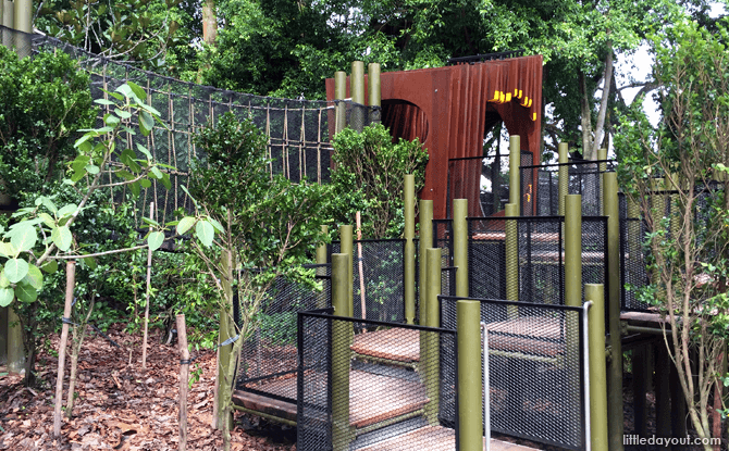 New Treehouse at Jacob Ballas Children's Garden extension