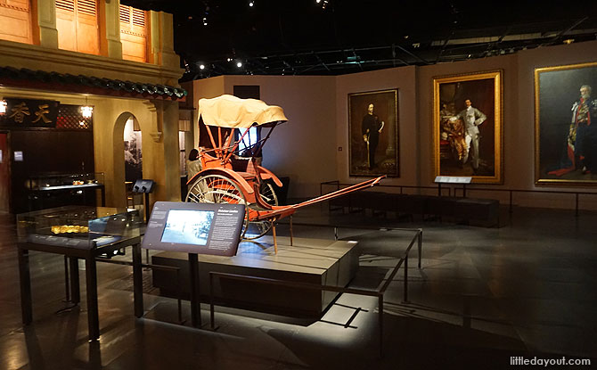 Guide To National Museum Of Singapore: Exhibition Galleries: From Days Of Temasek To The Present Day 4 Port Town, Singapore History Gallery, National Museum of Singapore Exhibit