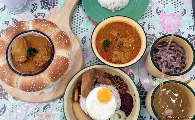 Food at Old Chang Kee Coffee House, MacKinsey Road