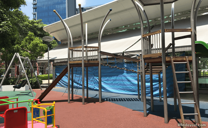 Outdoor eco-playground at City Square Mall