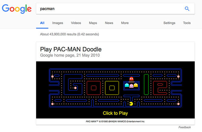 Google Pac-man