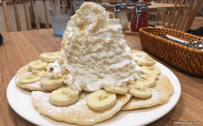 Pancakes at Eggs 'n Things Singapore