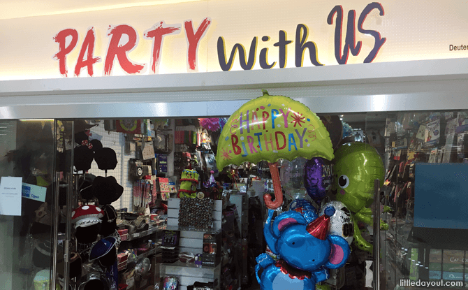 Party with Us - Party Supplies in Singapore