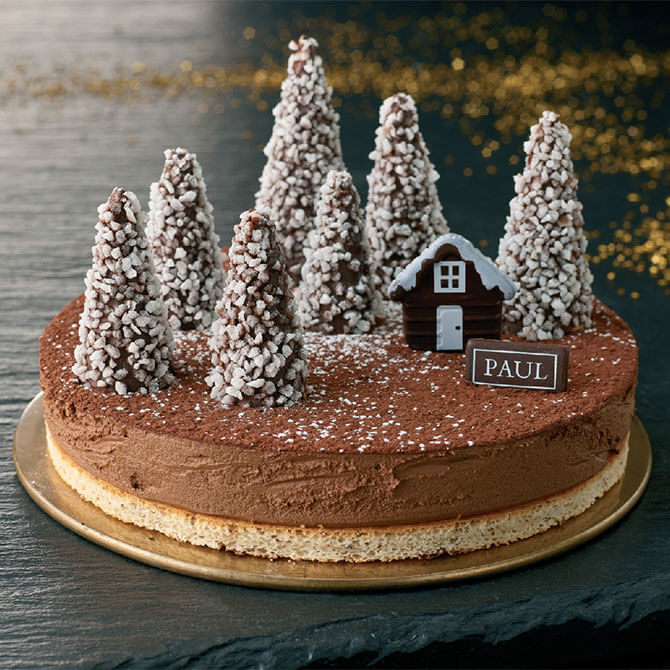 Snow Forest Cake