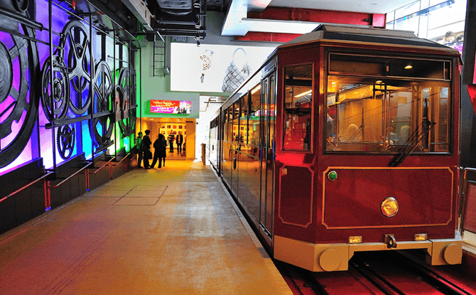 Peak Tram - Things to do on a Hong Kong Family Vacation