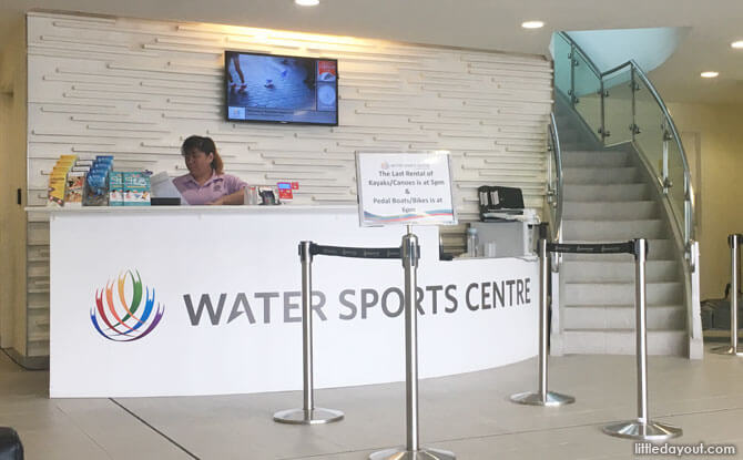 Booking a Pedal Boat in Singapore, Water Sports Centre, Singapore Sports Hub