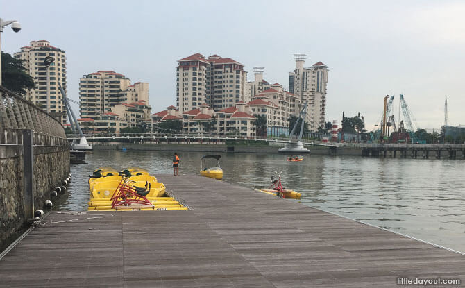 Water Sports Centre Pontoon