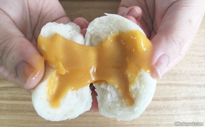 Phoenix Lava Bun in Singapore: Durian, Salted Egg Taste Test