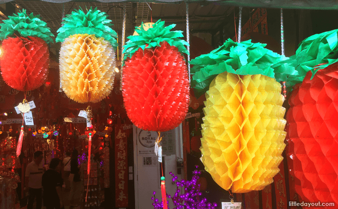 Pineapple Chinese New Year Decorations