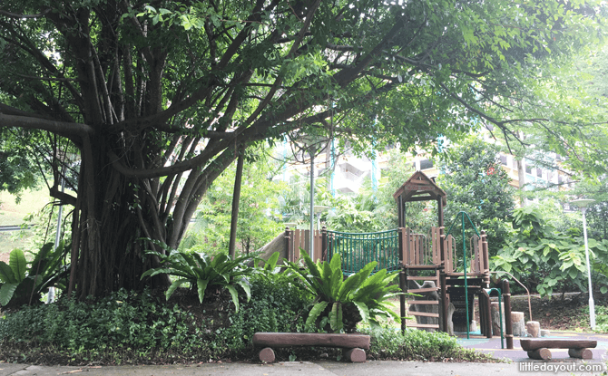 Nature-themed Playground