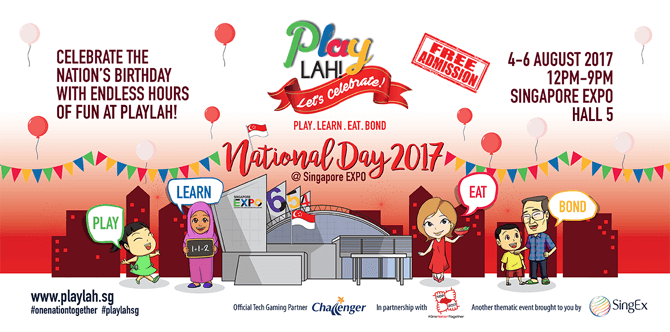 PlayLAH! Celebrates National Day 2017