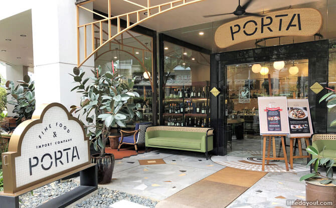 PORTA Fine Food & Import Company, Park Hotel, Clarke Quay