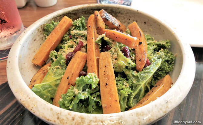 Sweet Potato & Kale salad