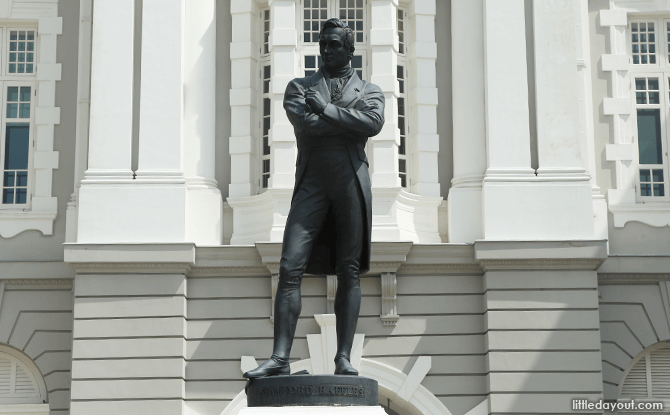 Raffles Statue, Singapore's Civic District