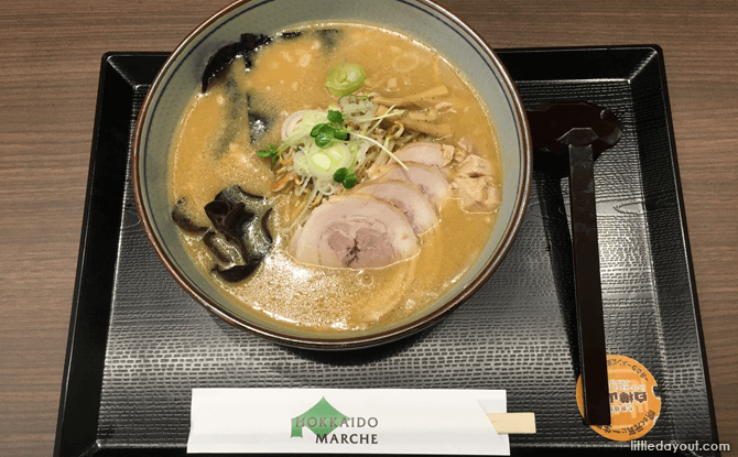 Ramen at Hokkaido Marche Gourmet Hall