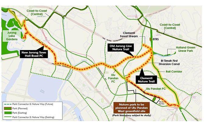 New Nature Trails To Be Rolled Out In Clementi: Old Jurong Line Nature Trail & Clementi Nature Trail 1 Clementi Nature Trails - Old Jurong Line Nature Trail and Clementi Nature Trail