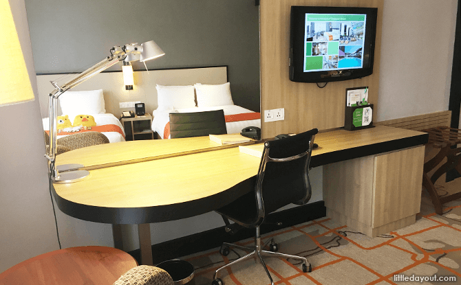 View of Holiday Day Inn Atrium Room