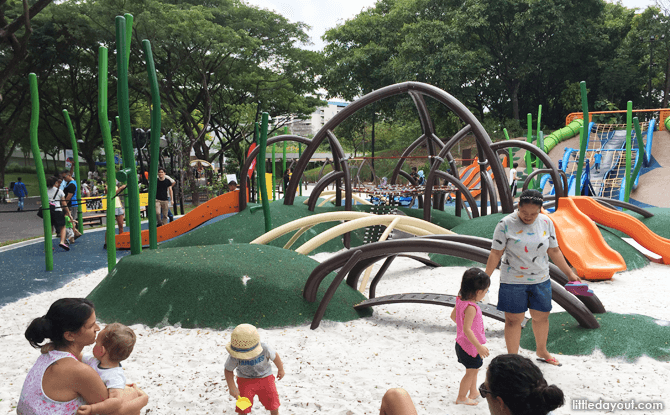 Junior Play area, Admiralty Park Playground