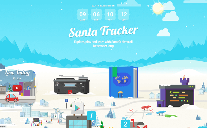 Google Santa Tracker 2017